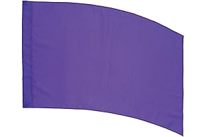 DSI Color Guard Practice Flag: Purple Perfection for Precise Performances