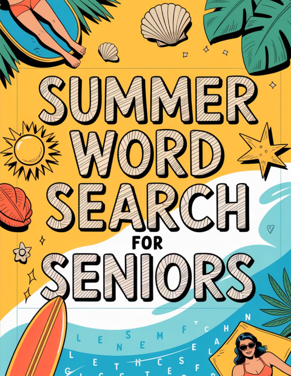 Summer Word Search for Seniors: Easy and Relaxing Puzzle Book for Everyday Fun and Calm Moments (Word Search Puzzle Book)