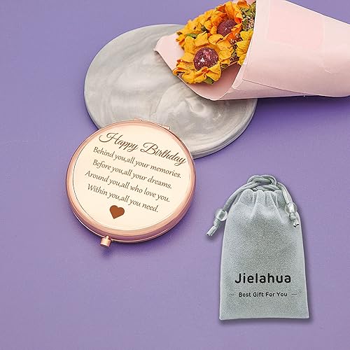 Vista 15 de 16th Birthday Gift Idea for 16 Year Old Girls, Happy 16th Birthday Gift for Daughter Granddaughter Niece Sister Friends, Double Sided Travel Compact