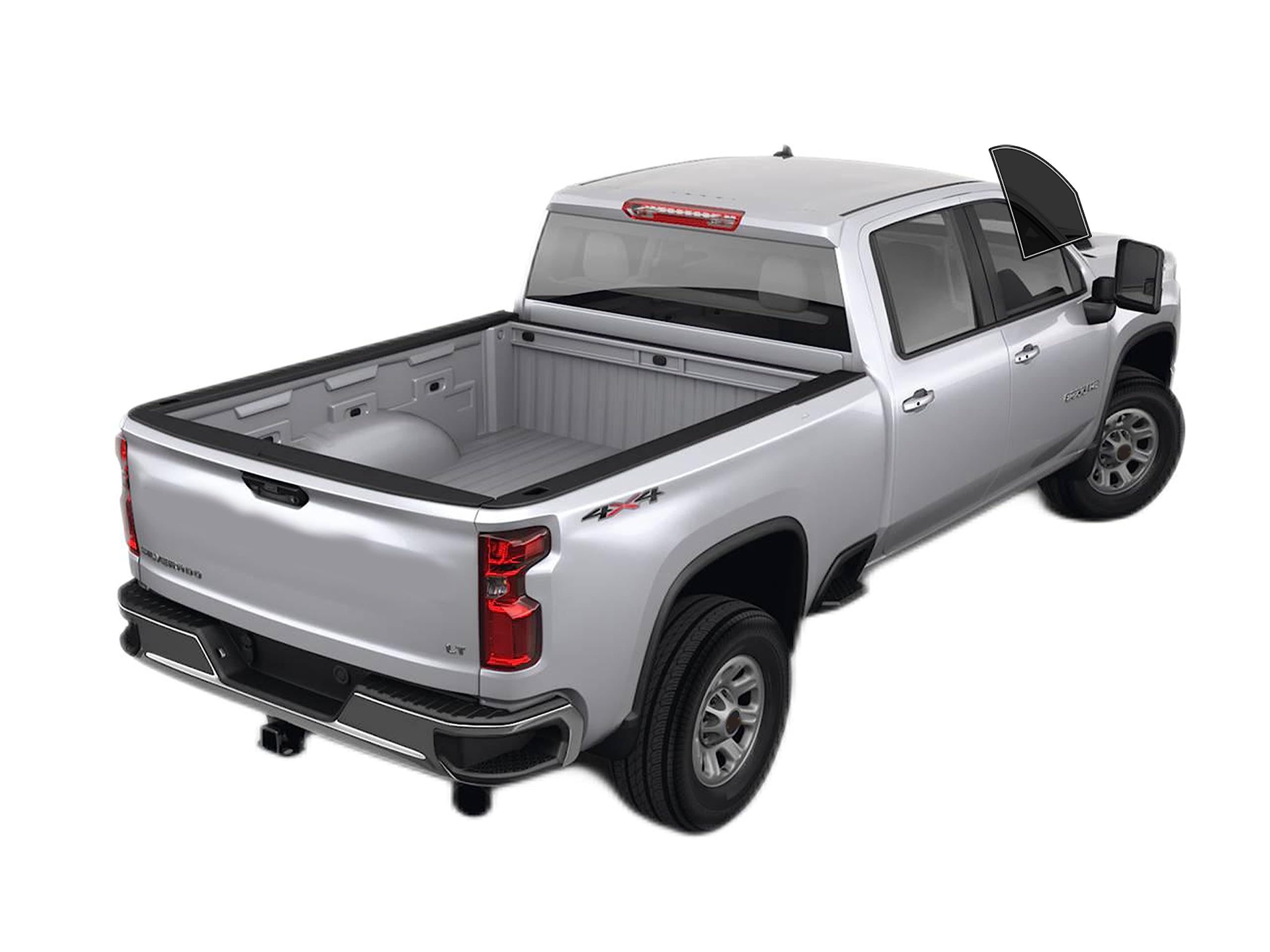 AUTOTEK Precut Window Tint Film Front Two Door Windows Tint Film Cars Sun Blocking Protection Privacy Anti Shatter Glass 2 Ply Computer Cut Any Tint Shade for Chevy Silverado 2500 Crew 2020-2024