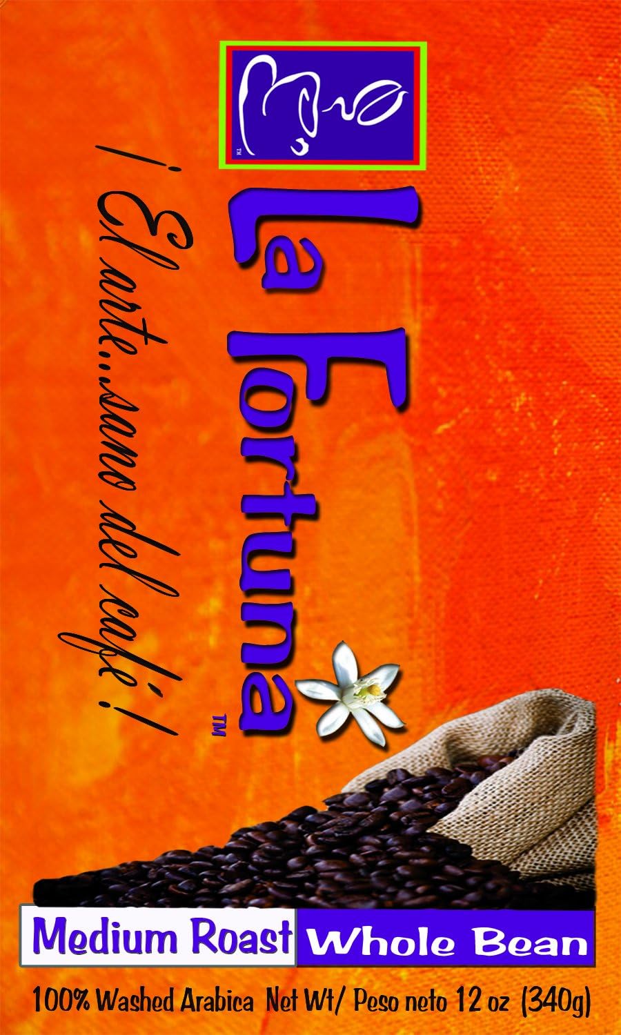 La Fortuna Medium Roast Whole Coffee Beans