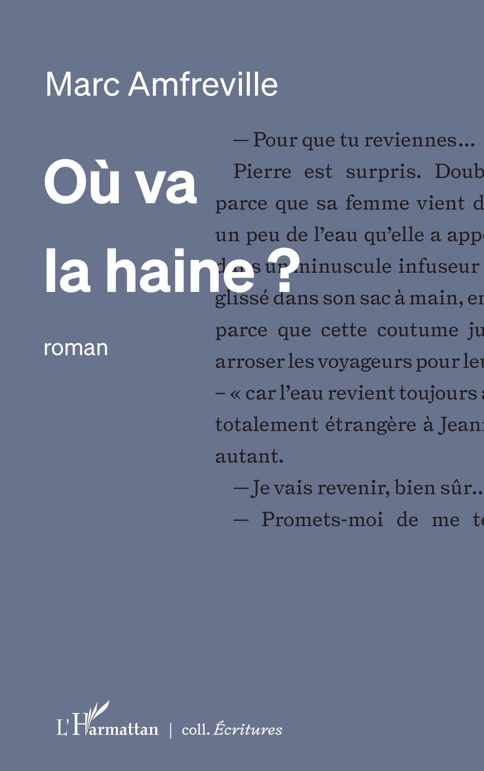 Où va la haine ? (Écritures)