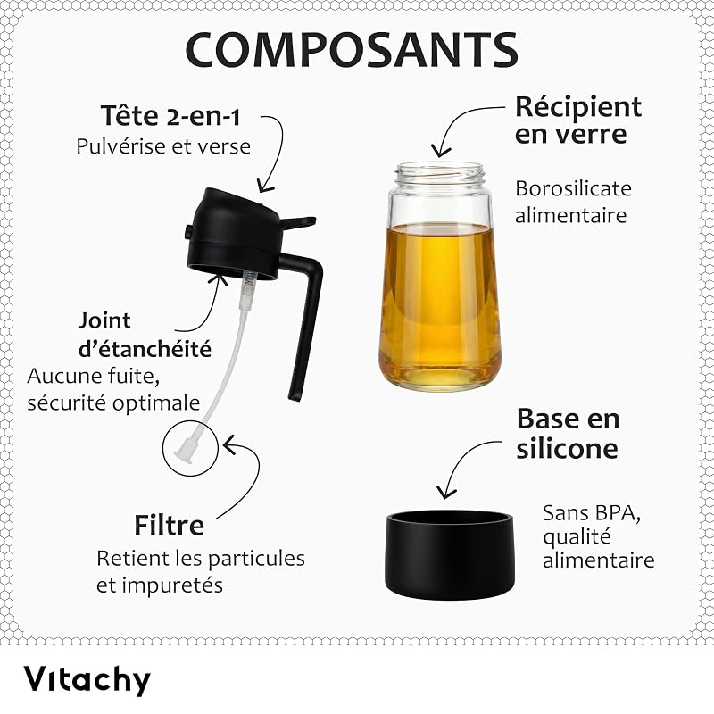 Huilier spray 2-en-1 - vue 3