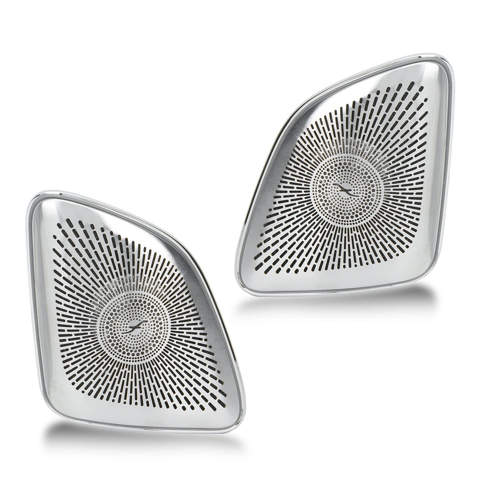 Dilwe Osłona Głośnika Wysokotonowego Stop Aluminium A Osłona Głośnika Wysokotonowego 64 Kolorowe Diody LED Oświetlenie Otoczenia Zamiennik Typu Plug and Play dla GLE W167 GLS X167 2020 i Nowsze