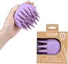 TADA Natural Beauty Long Bristle Shampoo Brush I Scalp Scrubber Head Massager Lavender