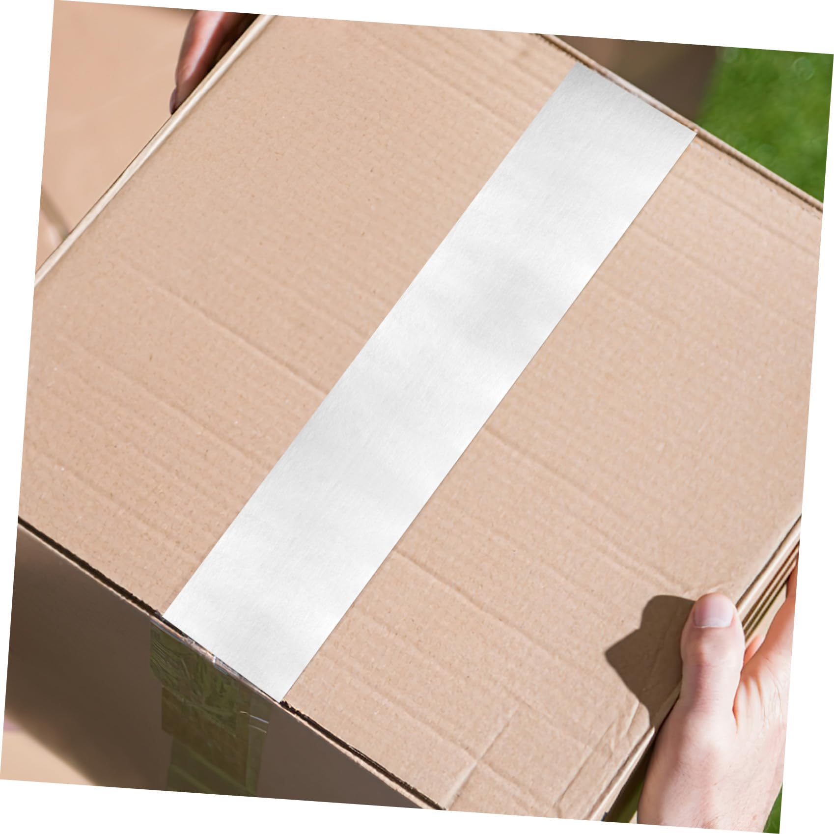 Homoyoyo 2rotoli Nastro Bianco Resistente Per Nastro Spedizione Per Scatole
