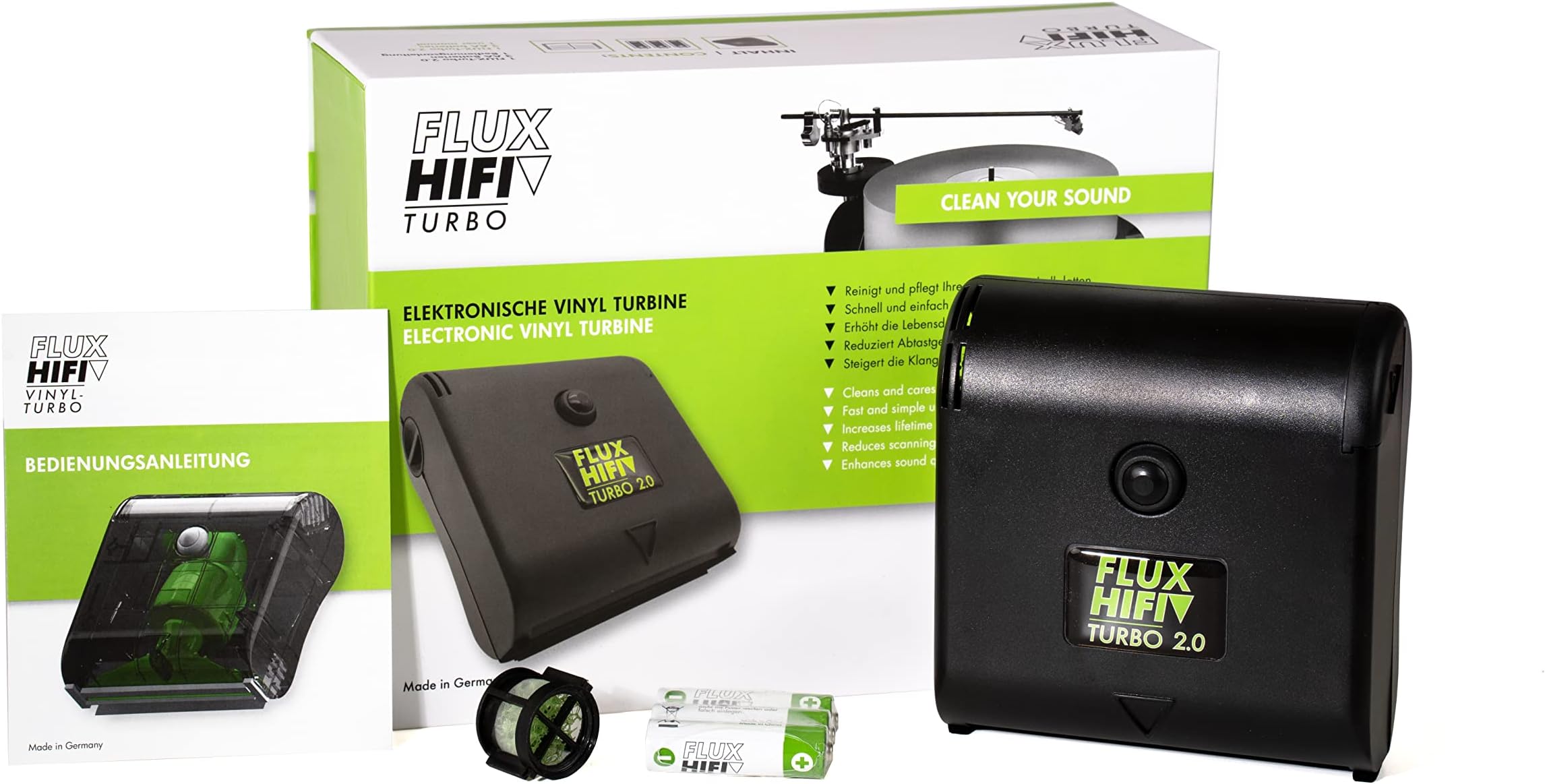 Flux Inc FLUX-Hifi Flux-Turbo 2.0 Record Vacuum Cleaner