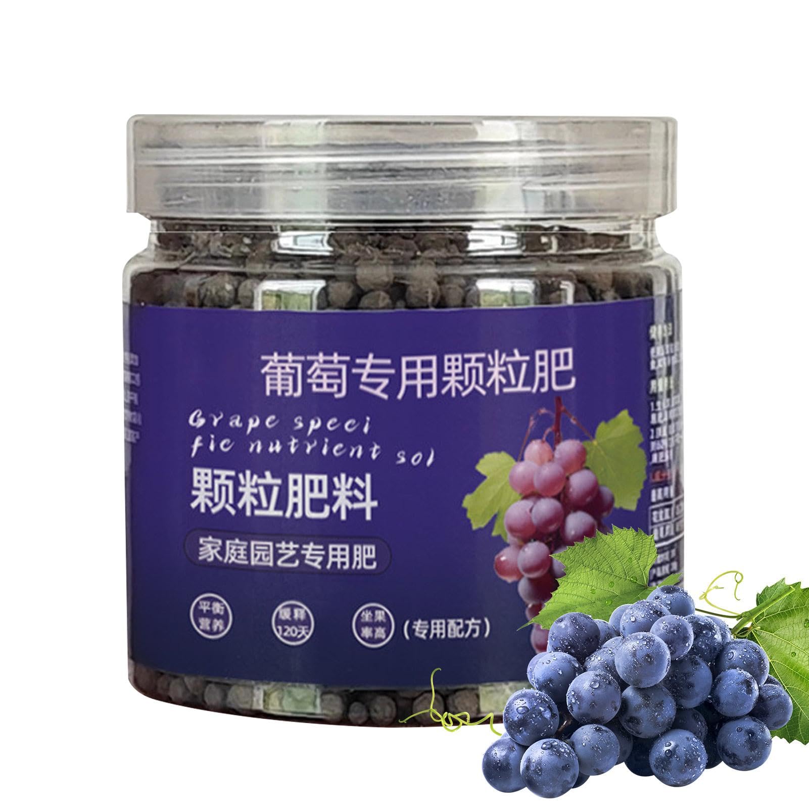 Grape Vine Fertilizer - Phosphorus Trace Element Organic Fertilizer, Soil Amendment Pellets | Outdoor Fruit Tree Growth Enhancer, Nutrient Rich Compound Fertilizer for Vineyard Health