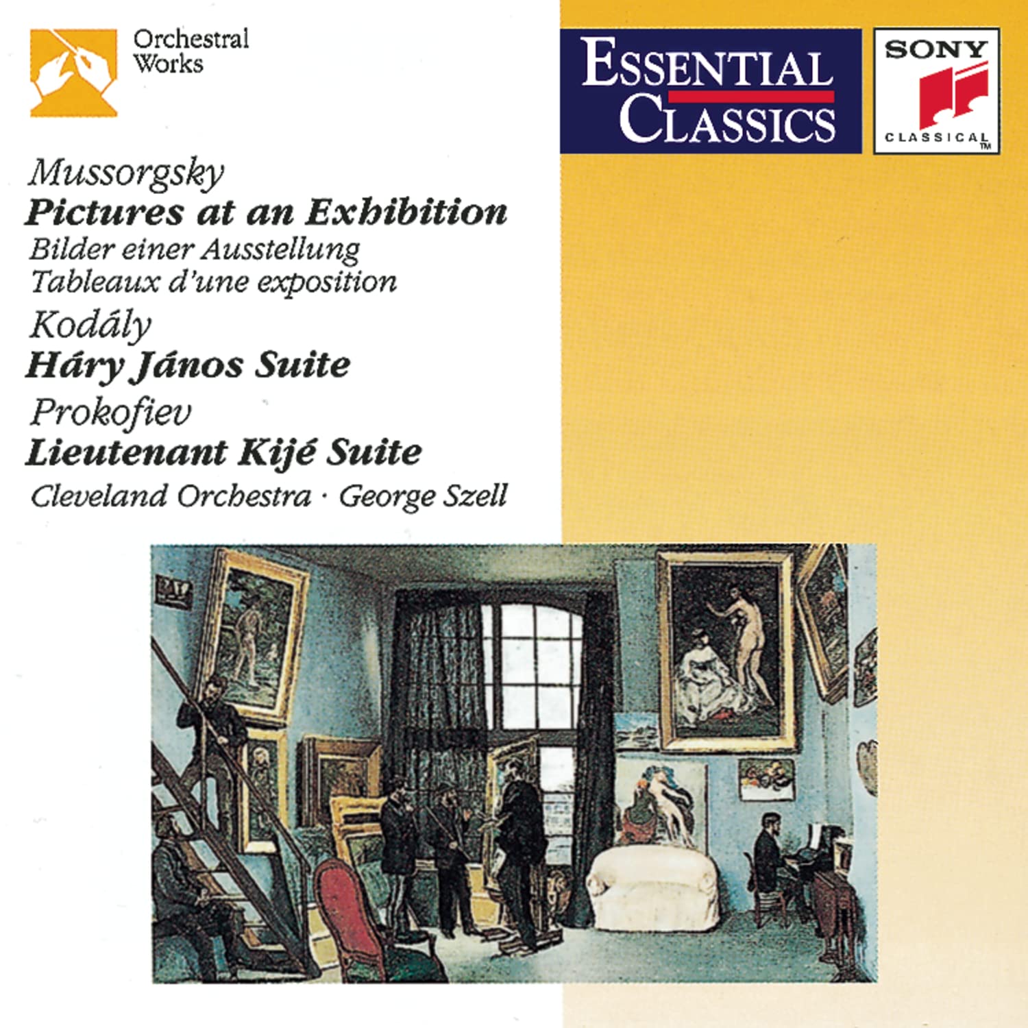 Pictures at an Exhibition / Hary Janos Suite [Audio CD] George Szell