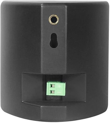 Miniatura 4 de Rockville Par de altavoces de pared de cine en casa de 8,9 cm, color negro, 30W RMS, 8 ohmios, parrillas giratorias de 360 grados, audio de 2 vías,