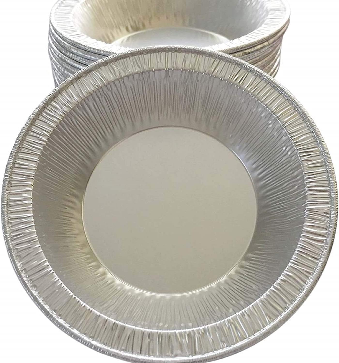 The Baker Celebrations 500 Aluminum Foil Disposable Baking Tart Pans 4-1/4 inches - Pie Tins - Small Pan - Made in USA