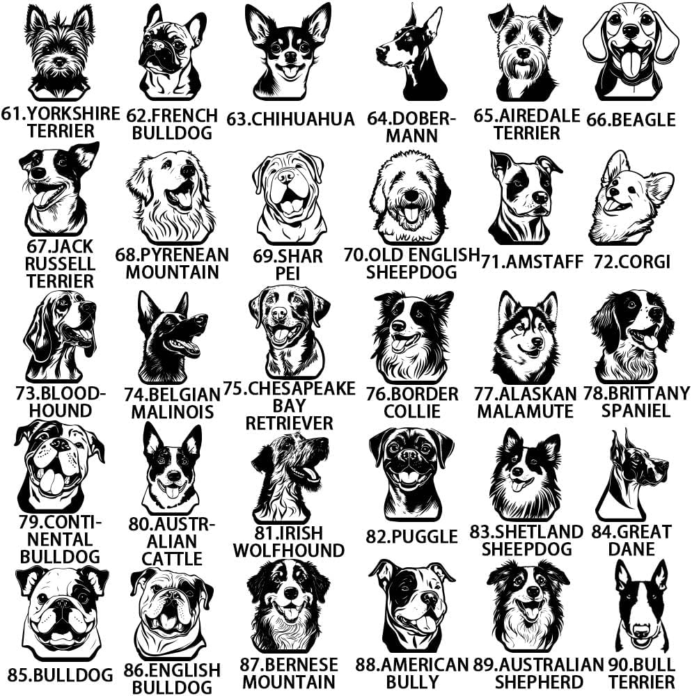 Custom Dog Breed Name Bookmarks for Women Men Personalized Metal Bookmark Unique Gifts for Book Lovers Cute Book Marks for Reading Kids Customize Book Mark Girls Funny Reading Accessories Book Markers - Image 7