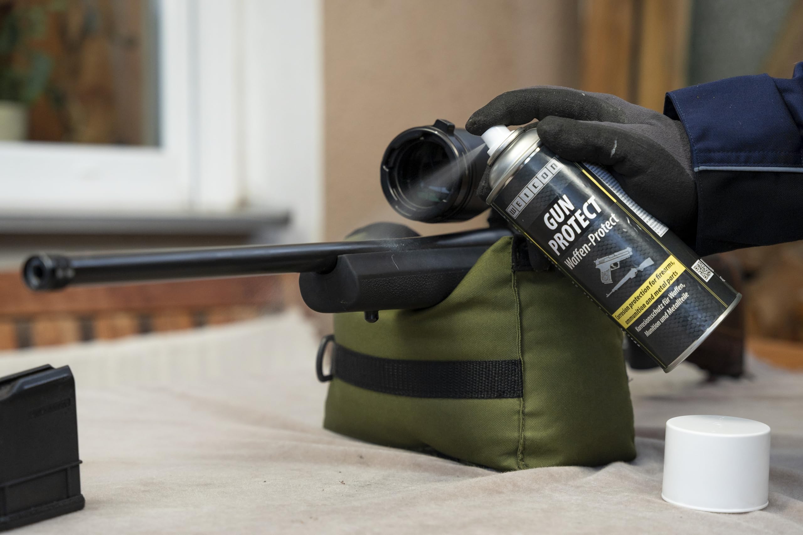 WEICON Waffen Protect 400 ml, preparat antykorozyjny do broni, ochrona przed rdzą i wilgocią, idealny do długotrwałej konserwacji broni