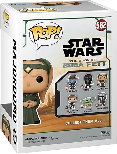 Miniatura 4 de Funko Pop Star Wars: El libro de Boba Fett - Majordomo - Figura de vinilo coleccionable - Idea de regalo - Producto oficial - Juguetes para niños y