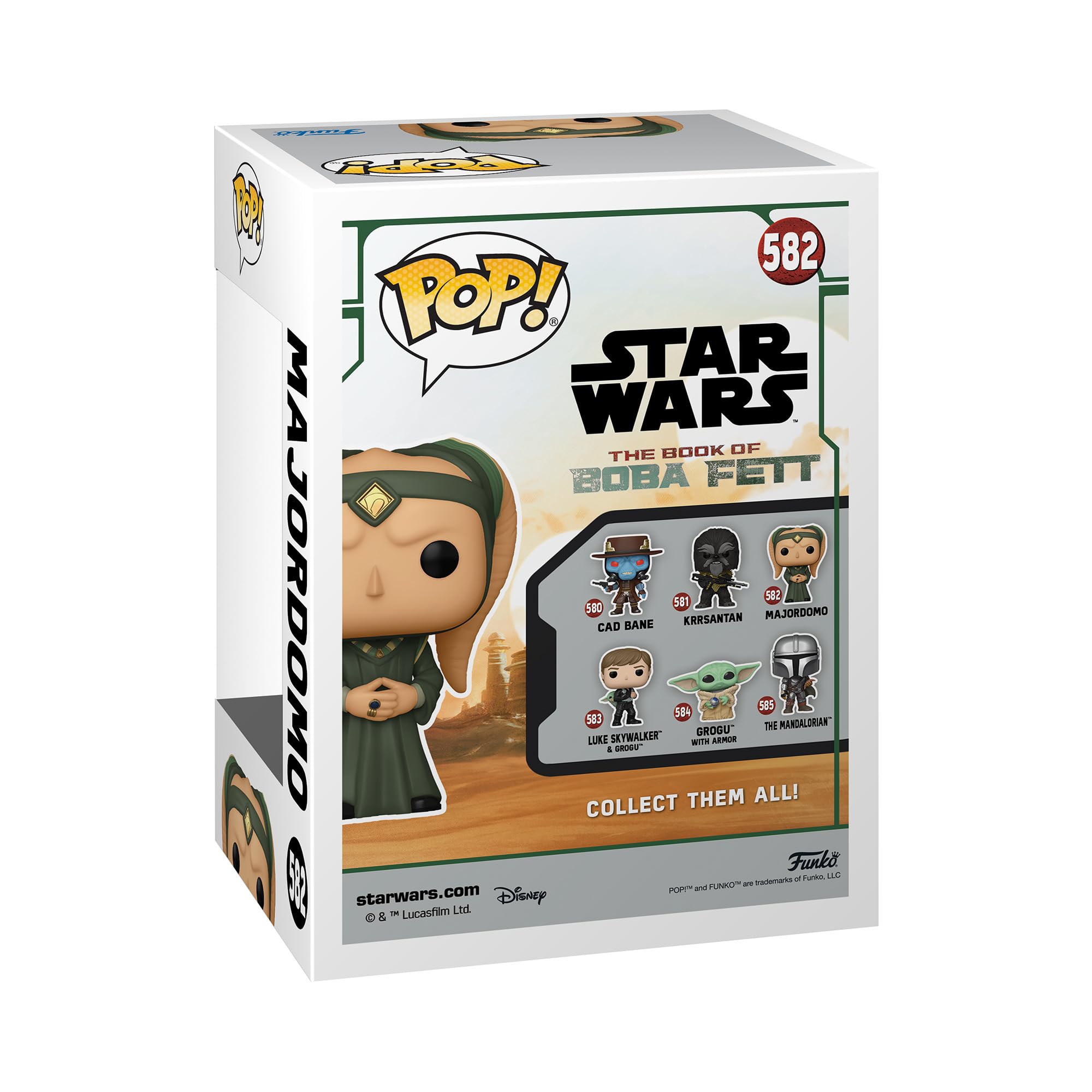 Funko Pop! Star Wars: BoBF – Cad Bane – Figura In Vinile Da Collezione 9,5 Cm – Regalo Per Fan