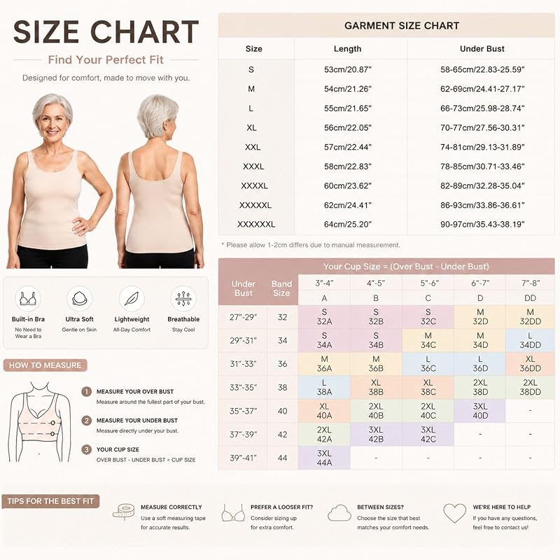 Tank with Built in Bra – product photo 8 of 8