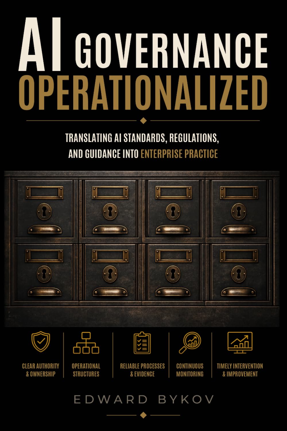 AI Governance Operationalized: Translating AI Standards, Regulations, and Guidance into Enterprise Practice (Applications of Organizational Dynamics)