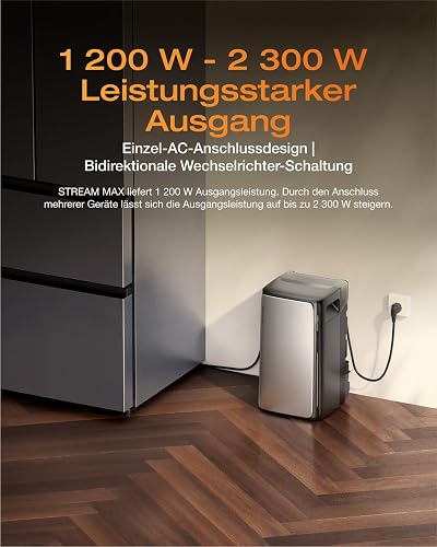EF ECOFLOW Stream Max 1.92kWh balcony power plant with storage - 2