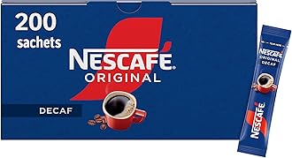 Original Decaf Instant Coffee Sachets - 200 x 1.8g Sticks