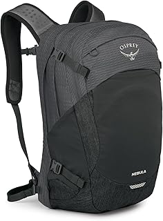 Osprey Nebula Commuter Backpack - Everyday Bag with Laptop Sleeve and Bottle Pockets, Phantom Grey Heather