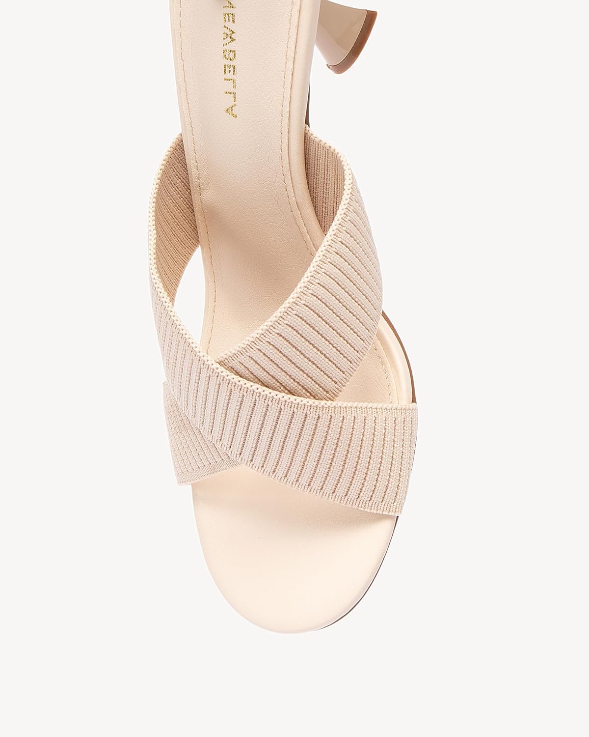 NEWBELLA MOUSSE FIT Square Toe Heeled Sandals, Women's Mesh Casual Summer Shoes - Image 2