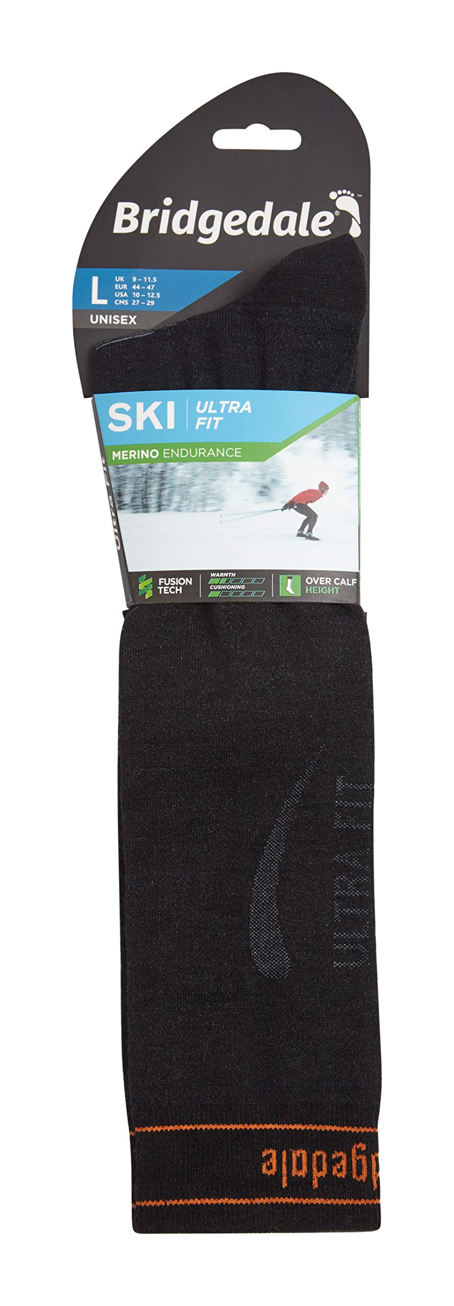 Bridgedale Ultra Fit Narty - Merino Endurance skarpety Uniseks Ultra Fit Ski - Merino Endurance Socks