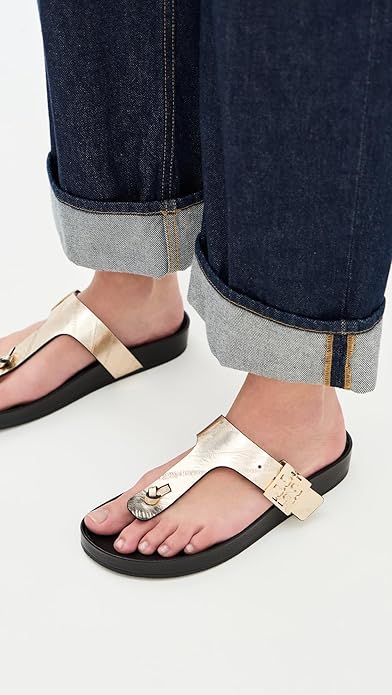 Amazon | Tory Burch レディース メロウトングサンダル