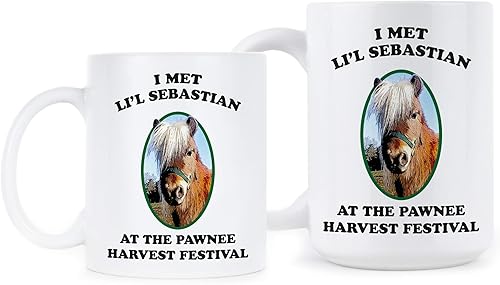 Miniatura 2 de We Got Good Lil Sebastian - Taza de café, 11 onzas, cerámica blanca, apta para microondas, estilo moderno, patrón sólido, taza Li'l Sebastian