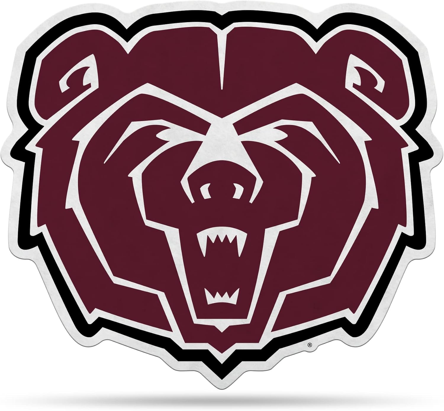 NCAA Rico Industries Shape Cut Pennant Shape Cut Pennant - Home and Living Room Décor - Soft Felt EZ to Hang Missouri State Bears Primary
