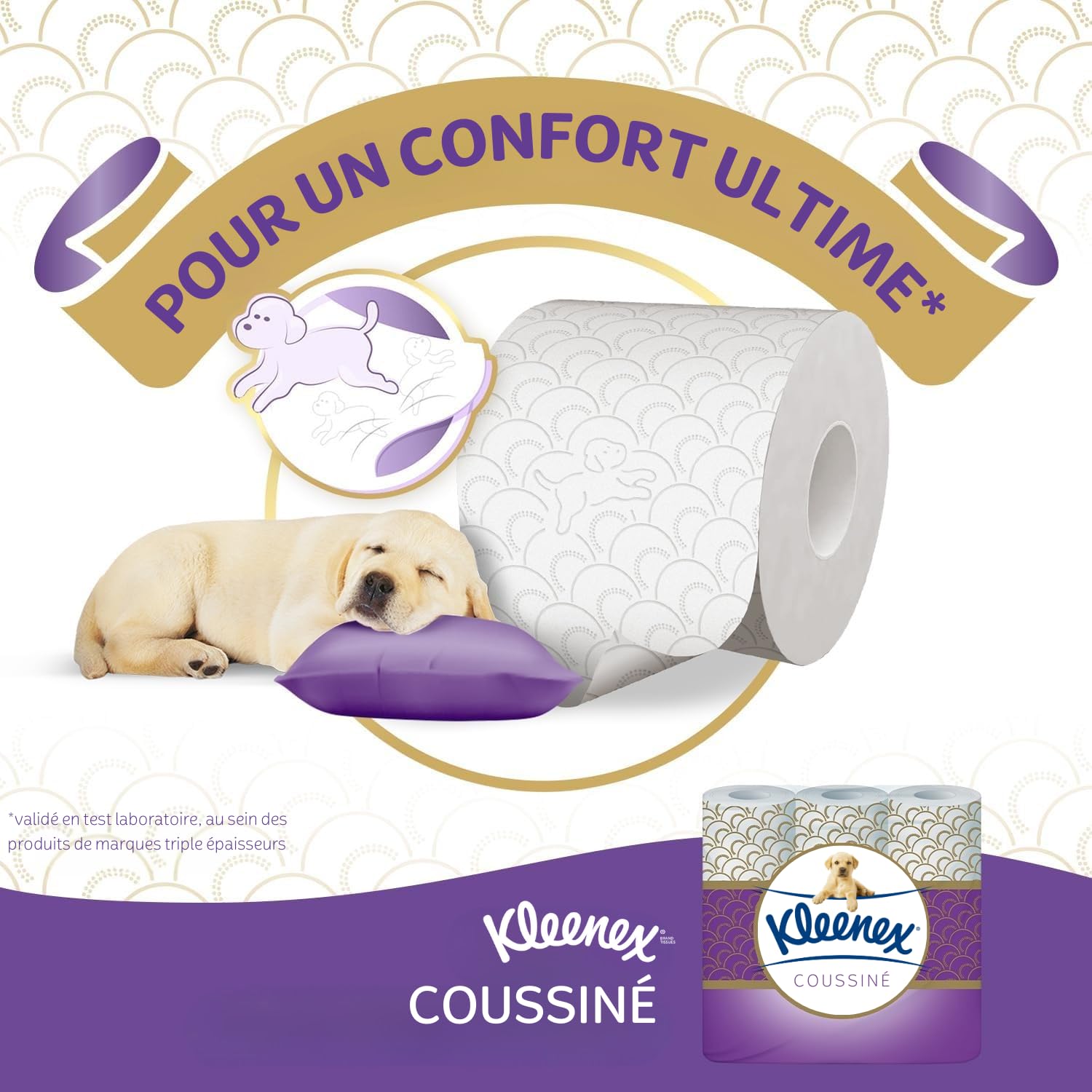 Kleenex® Papier Toilette Coussiné P6 (x6)