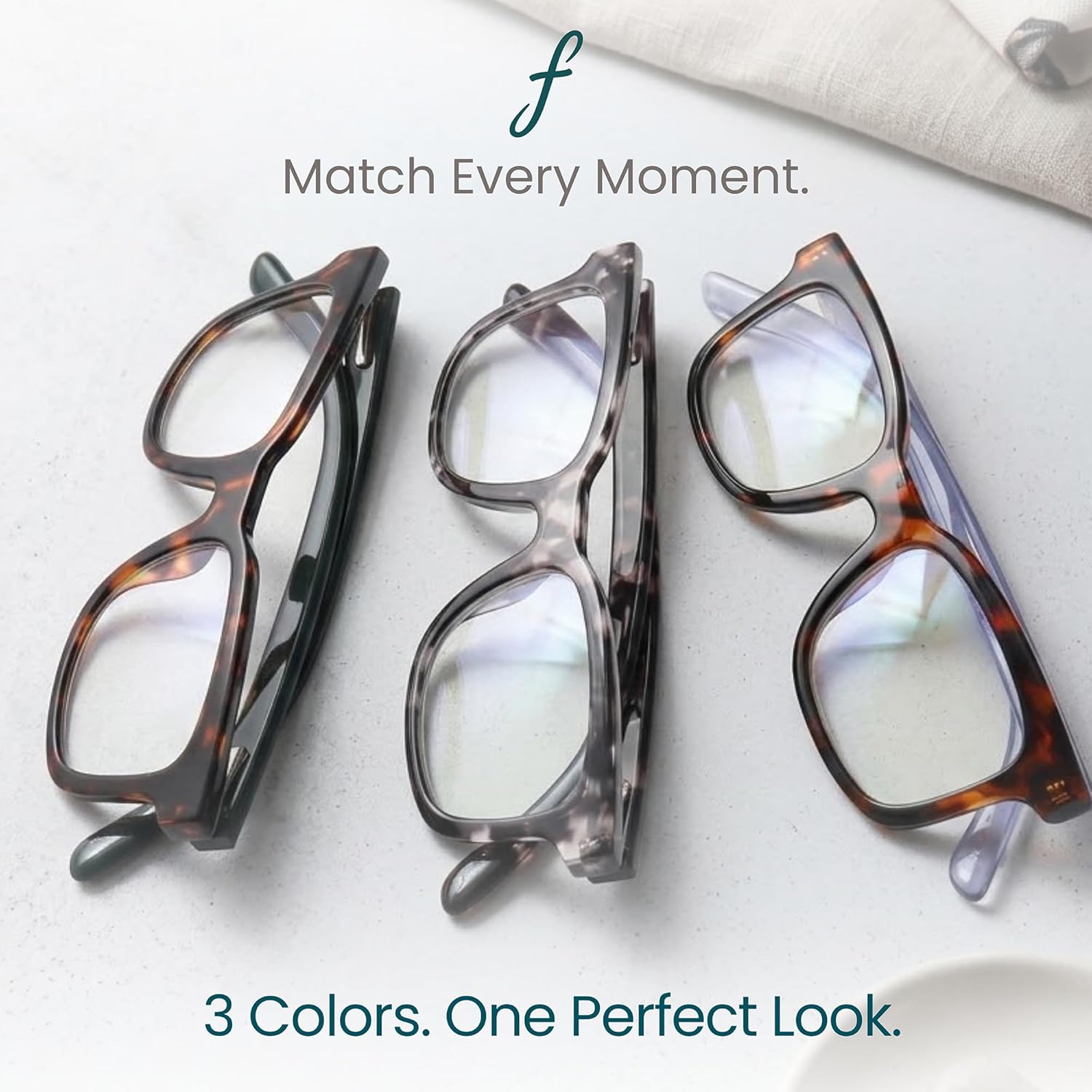 2SeeLife 3-Pack Wide Reading Glasses for Women – Medium-Large Fit, Thick & Sturdy Frame, Spring Hinges, Premium Designer Readers, Grey Leopard, T. Blue, T. Green, +2.75
