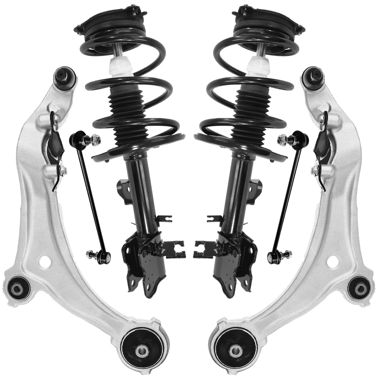 Detroit Axle - 6pc Front End Suspension Kit for 2011-2017 Nissan Quest