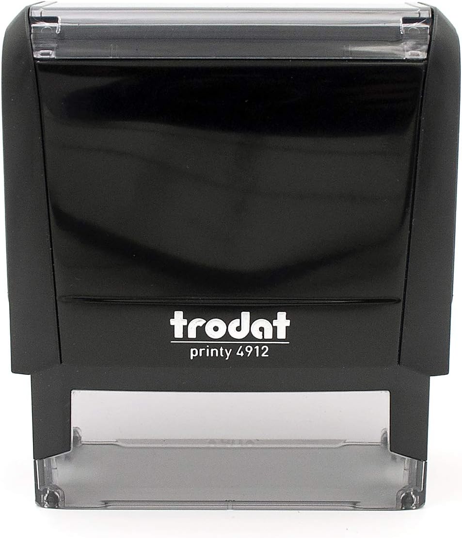 Custom Return Address Stamp - Self Inking Stamp - Medium Size - Style RAM105 - Choose from 15 Ink Colors