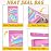 TIFICAL 100PCs Holographic Bags | Smell Proof Resealable Packaging for Lashes, Press On Nails & Jewelry | Small Business Food Storage Pouch with Sample Baggies