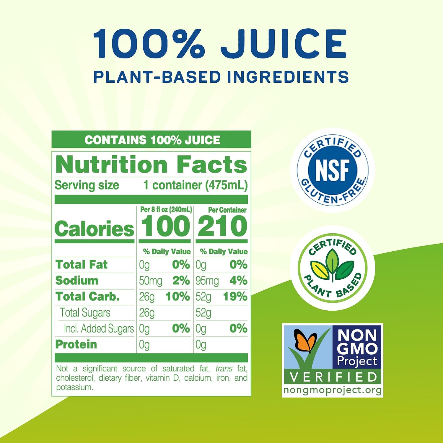 Odwalla Orange, Guava, Ginger Juice – No Added Sugar, No Artificial Flavors or Colors - 16 fl oz (12 Pack) thumbnail