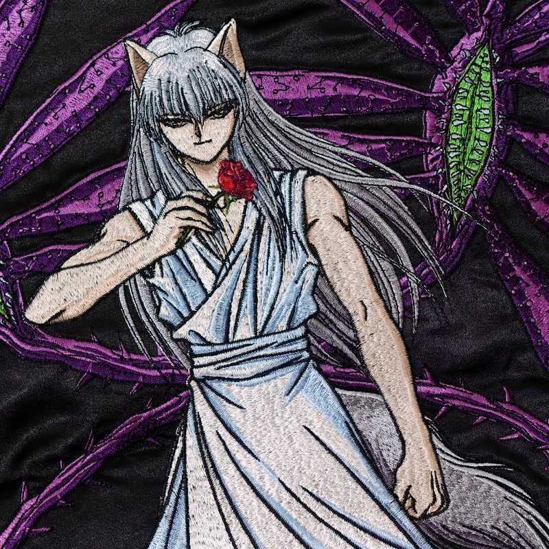 Amazon.co.jp: 幽遊白書/花旅楽団/蔵馬×飛影/スカジャン/XL/YUSJ-003