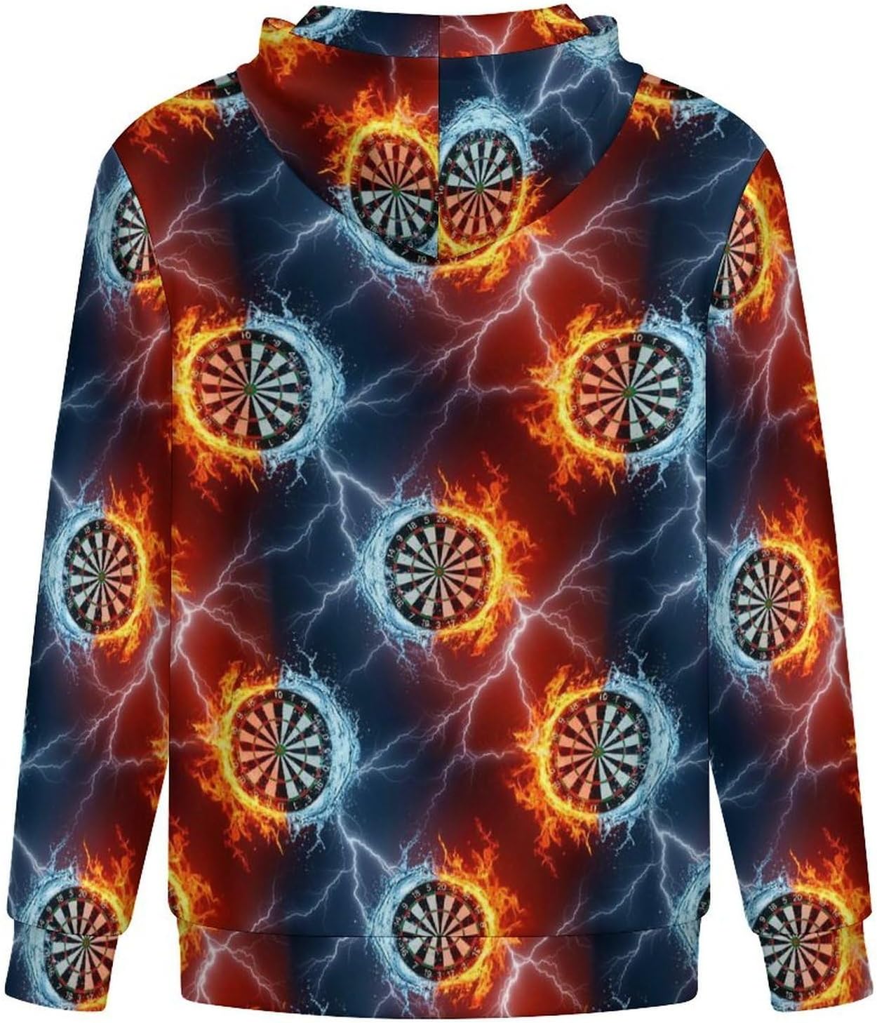 Men's Full Zip Hoodie Long Sleeve Sweatshirts with Pockets Casual Lightweight Hooded Sweatshirt