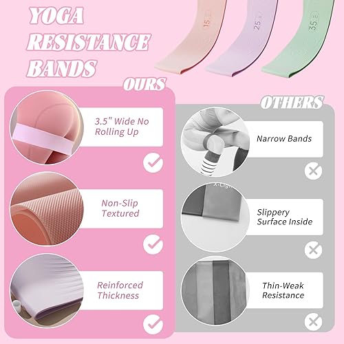 Vista 6 de Juego de 2 bandas de resistencia para tobillo para mujer, pesas ajustables para muñeca, brazo y pierna, juego de 2 (1 libra cada una), bandas