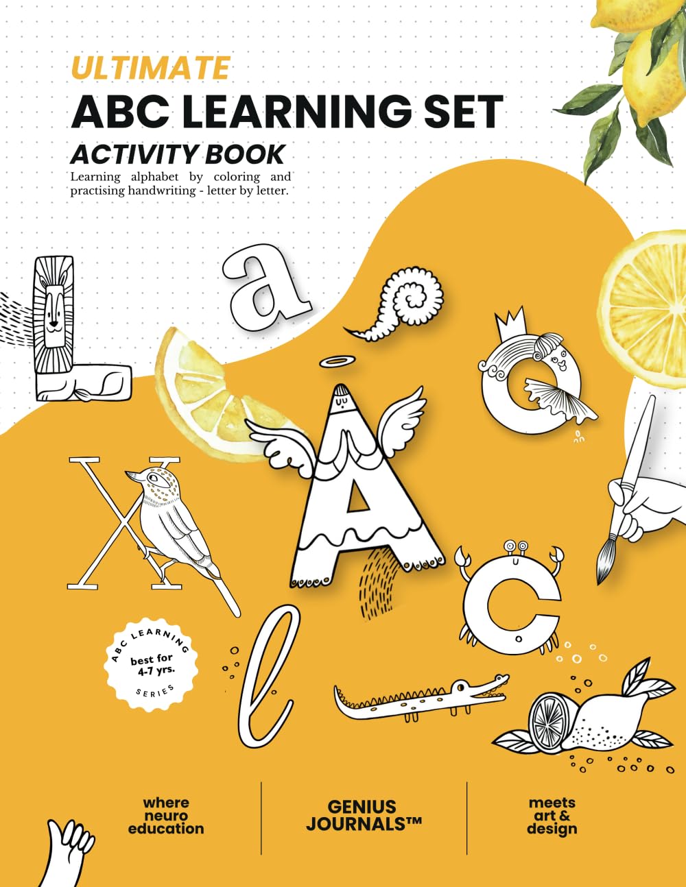 Ultimate ABC Learning Set Activity Book: 160+ Pages of Activities for Mastering Letters, Phonics & Handwriting | Perfect for Early Literacy, Fine ... & Classroom Use (Learning Foundations)