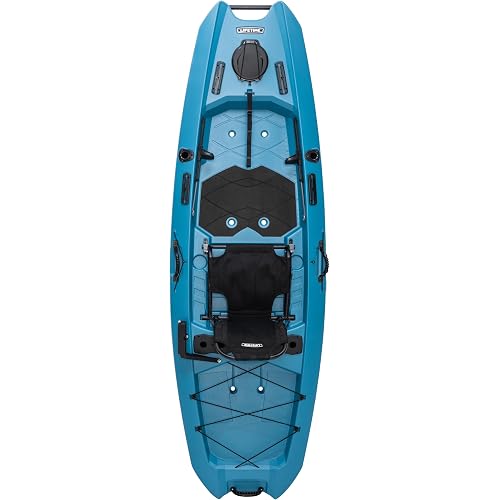 Lifetime Manta Angler Kayak 10', Stand-Up Fishing Kayak, 6 Rod Holders, Adjustable Seat
