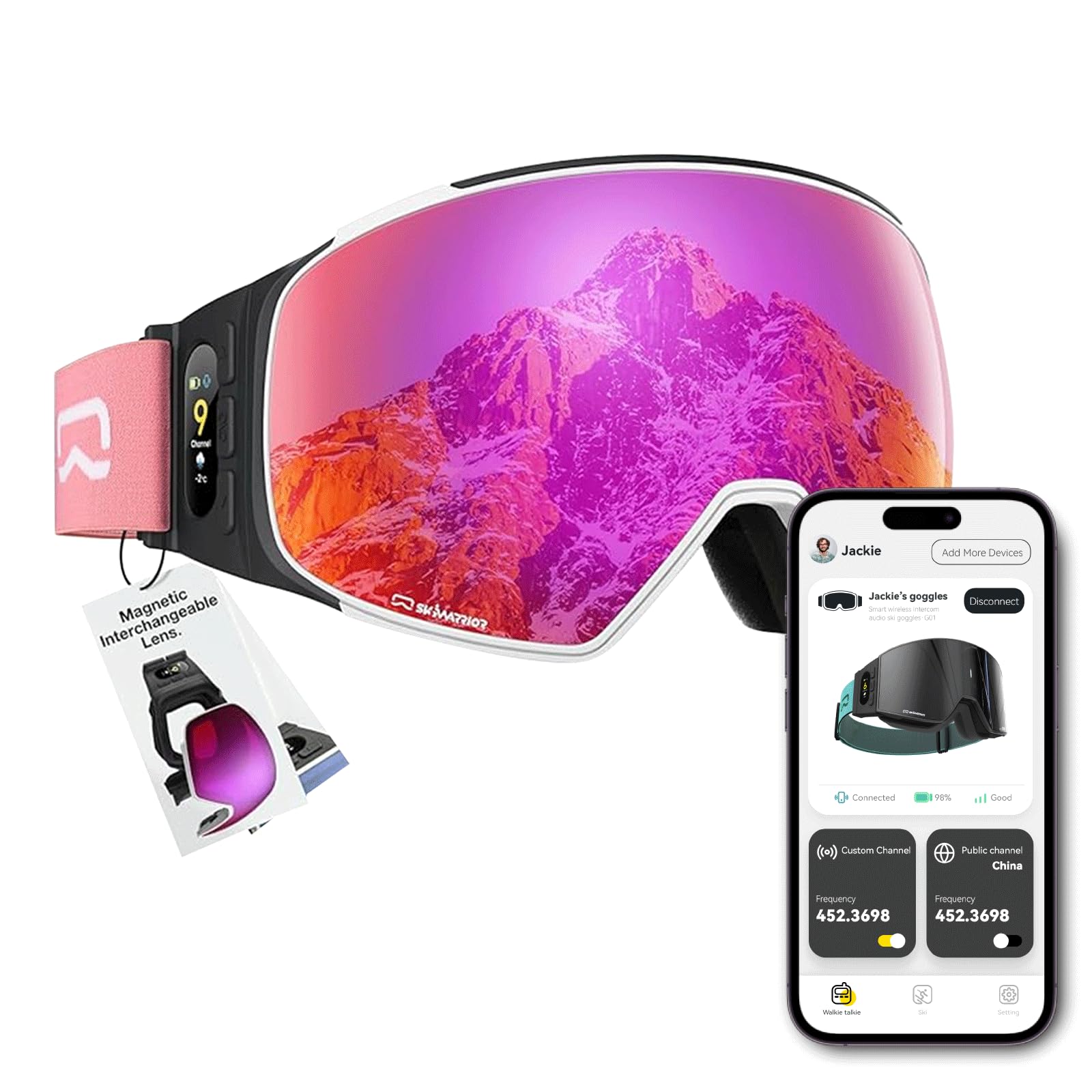 RIPNDIP Lord Savior Snow Goggles – Bold Style Meets Peak Performance