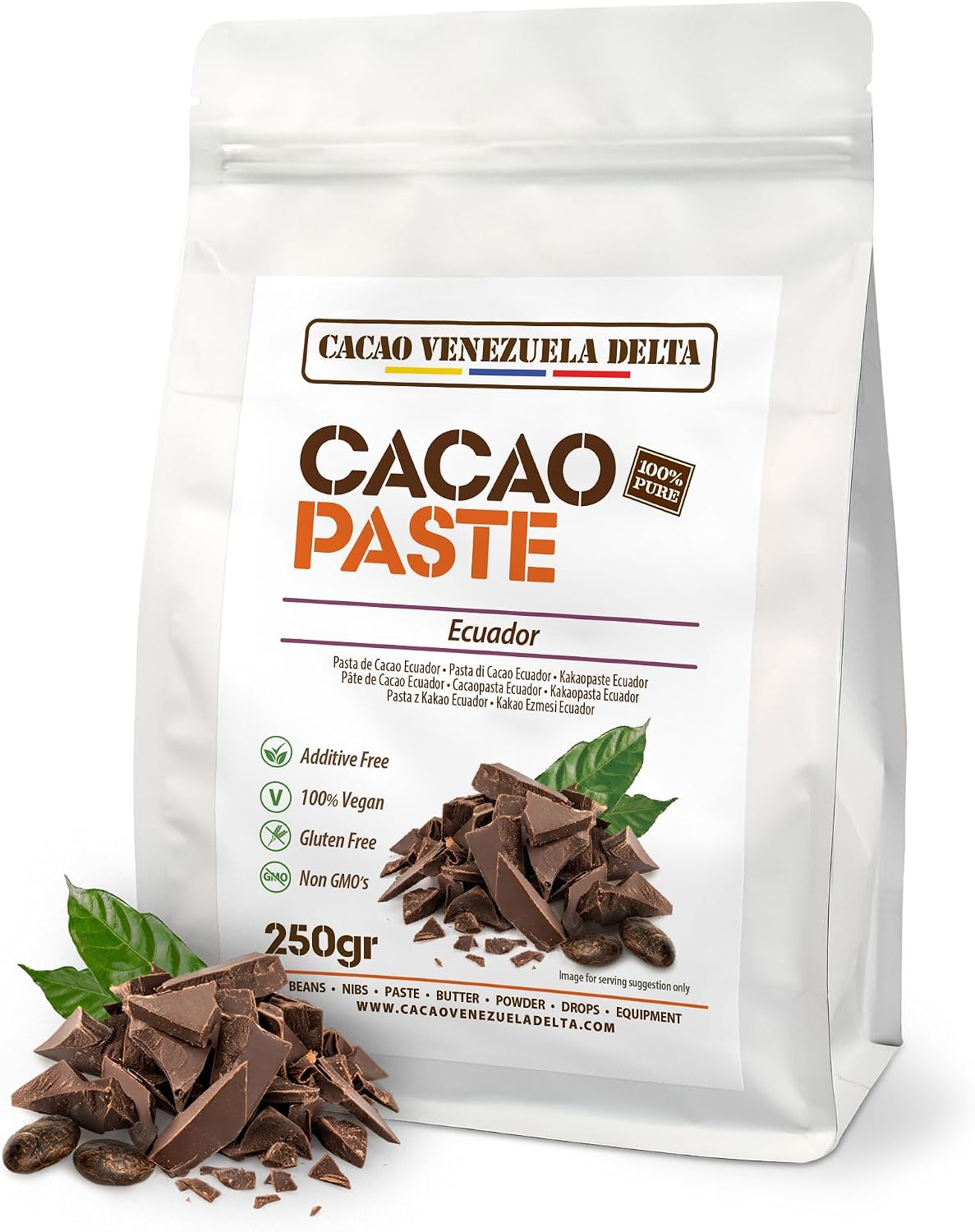 Cacao Ceremonial de Venezuela Pasta Pura