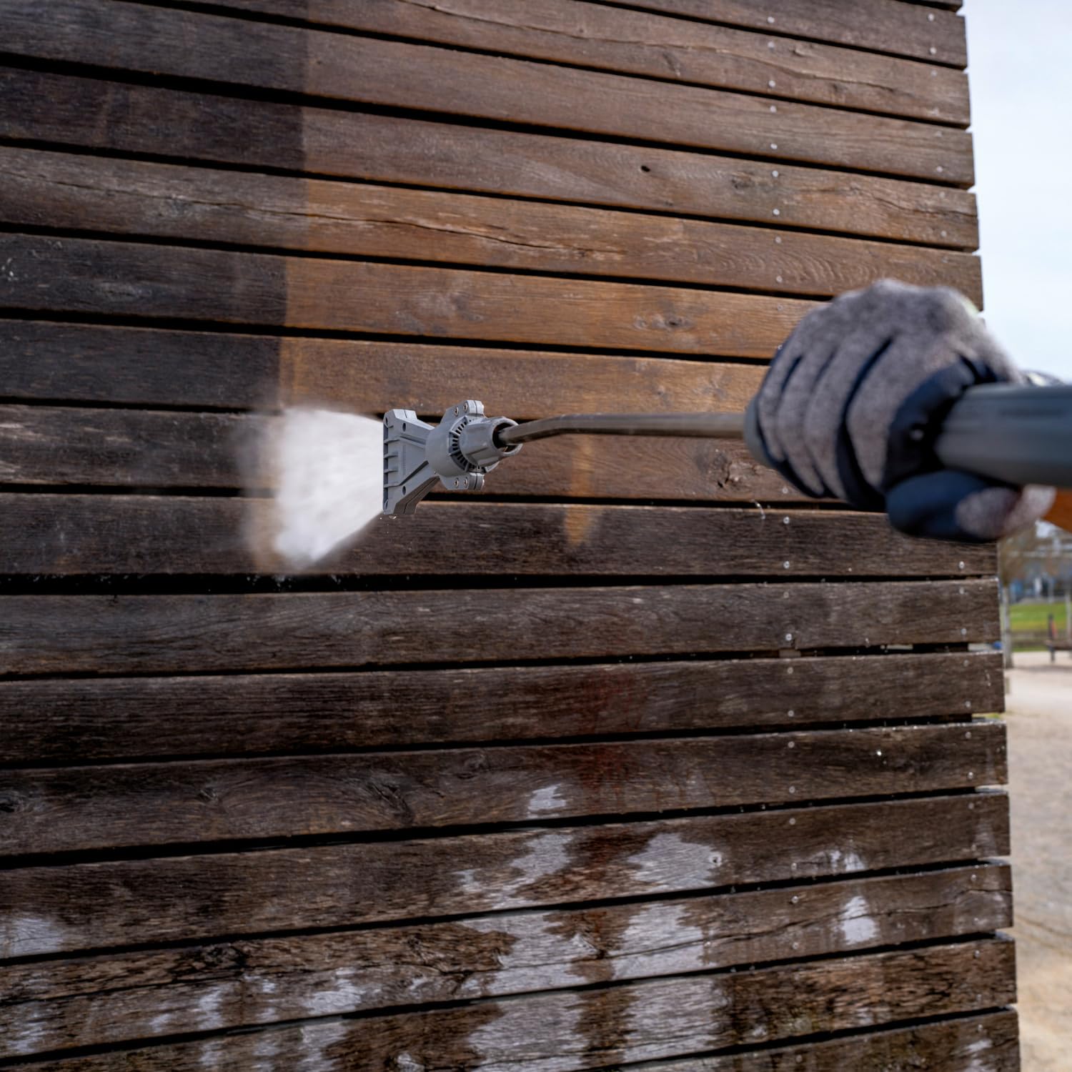 KÄRCHER lancia per idropulitrice professionale eco!Booster TR 030, prestazioni del 50% in più rispetto alla lancia tradizionale, risparmia acqua, energia e tempo, originale per idropulitrici KÄRCHER