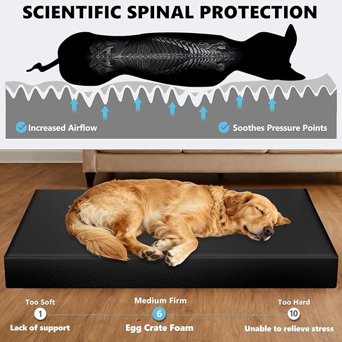 Cama para Perro de Auto Asiento Trasero 140x67 cm Impermeable Lavable miniatura 2