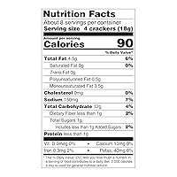 Vista 2 de Dare Breton - Galletas sin gluten, originales con lino, 4.76 onzas, paquete de 1 unidad