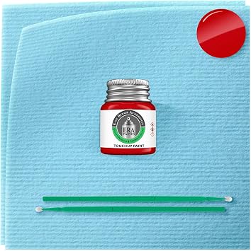 ERA Paints - AJR/AJT - Inferno Red Pearl for KIA MOTORS Exact OEM Color Match Automotive Touch Up Paint for Cars - Scratch & Chip Repair for Metal & Plastic - Basic Kit - Made in USA