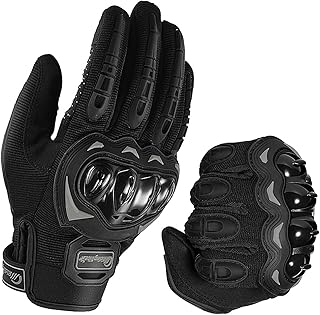 MAEZOE Motorcycle Gloves for Men and Women Full Finger Touchscreen Mountain Dirt Bike Gloves