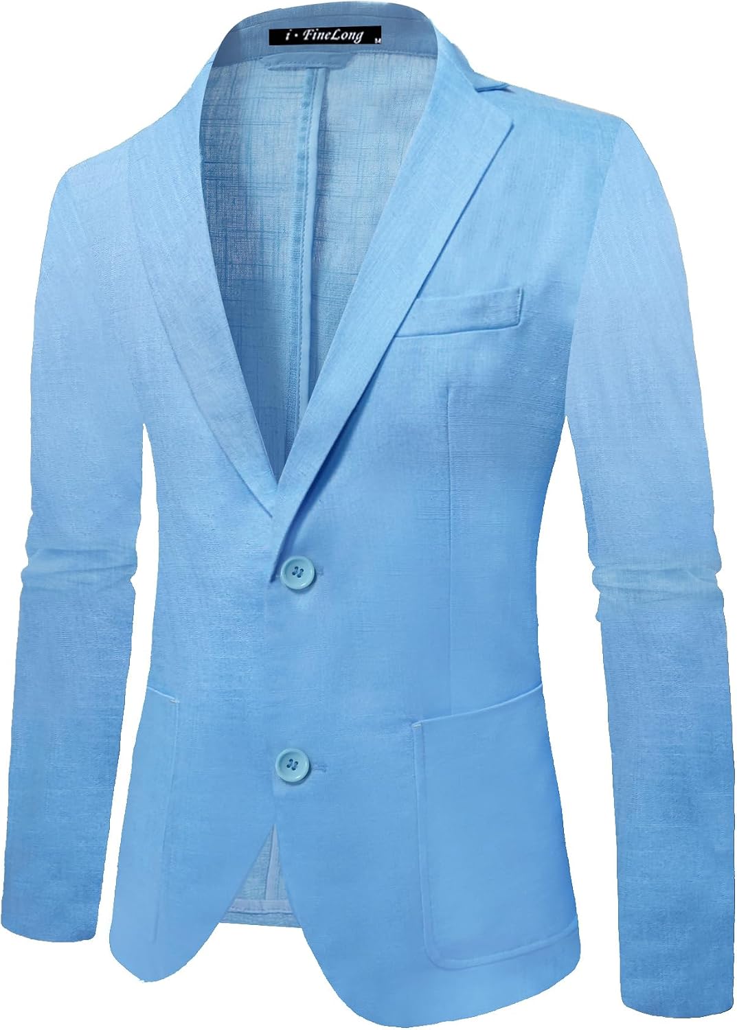 Men's Casual Blazer Jacket Slim Fit Two Button Lightweight Sport Coat for Business Casual Travel Comfort