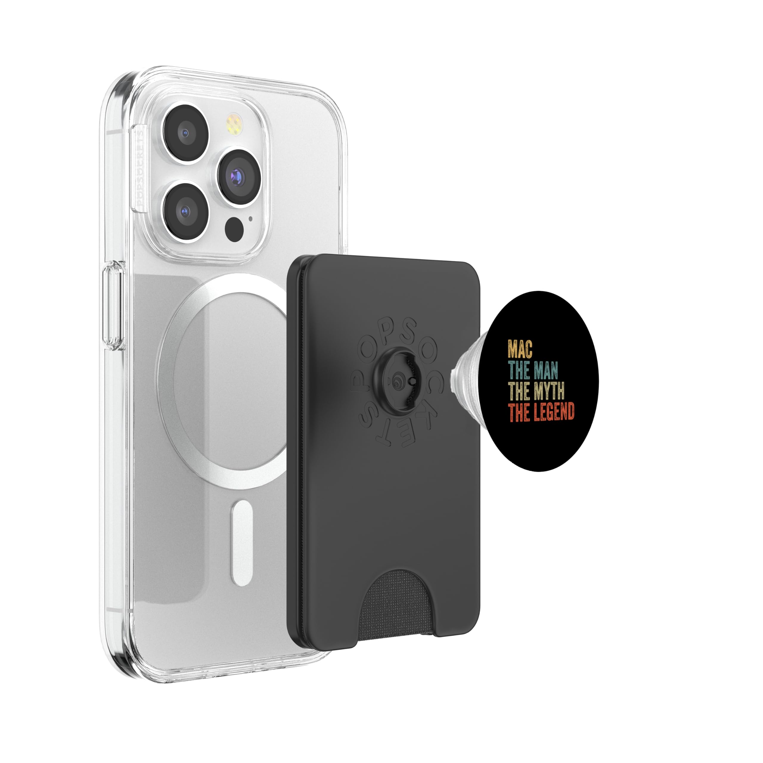 Mac The Man The Myth The Legend PopSockets PopWallet pour MagSafe