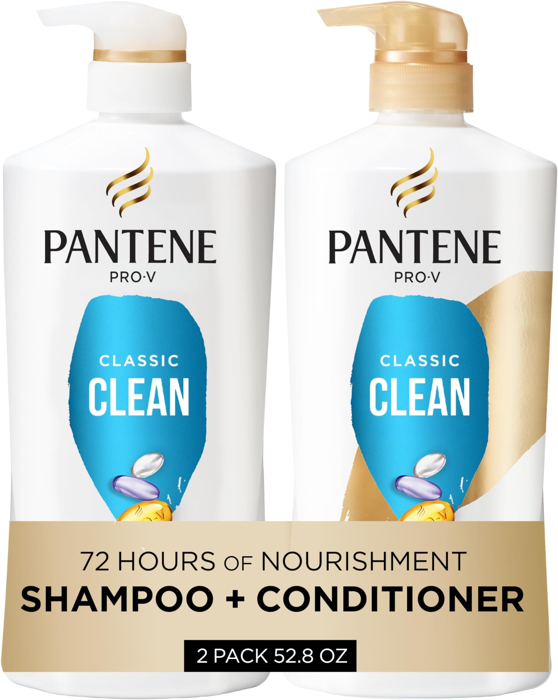 Shampoo, Conditioner and Hair Treatment Set, Classic Clean